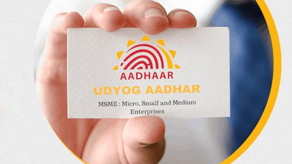 Udyog Aadhar Registration